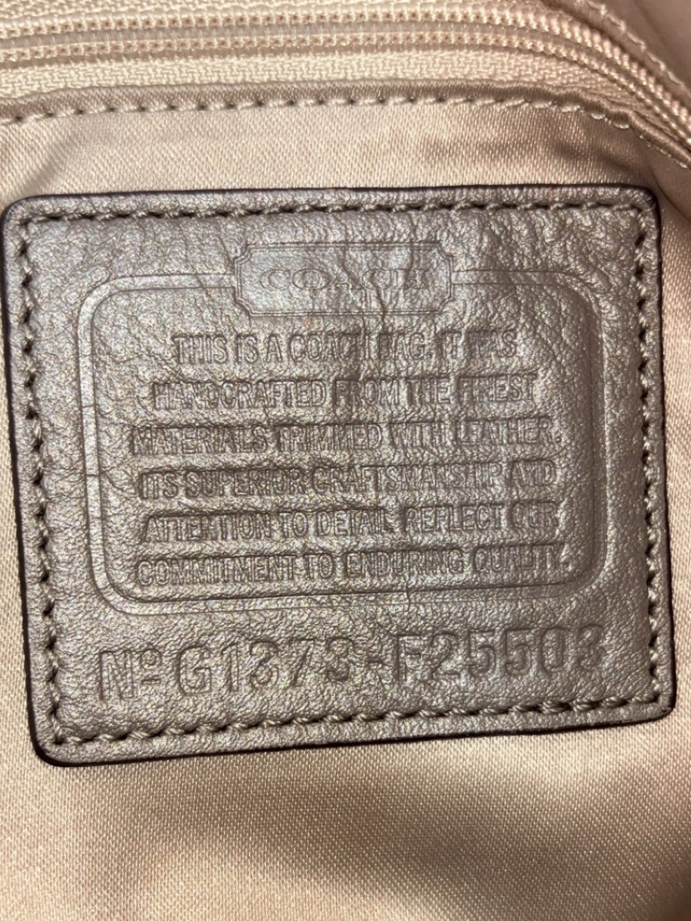 Coach 2013 Taylor Op Art Satchel EUC - Picture 13 of 14
